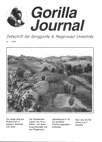 Erste Ausgabe Gorilla-Journal